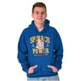 thumbnail image 5 of Popeye Spinach Power Since 1929 Hoodie Sweatshirt Women Men Brisco Brands M, 5 of 6