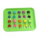 thumbnail image 3 of Juego de y llave Montessori portátil para niños pequeños, regalo de cumpleaños, 10 Uds. 10 piezas Hugo Bloquear juguetes, 3 of 10