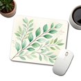 thumbnail image 3 of Watercolor Green Leaves And Branches Mouse Pad Low Profile Gaming Mat, 3 of 7