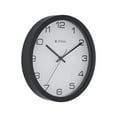 thumbnail image 3 of Titan Plastic Contemporary Wall Clock ( Black & White , 30.0 cm x 30.0 cm, Black), 3 of 5