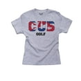 thumbnail image 1 of Cuba Golf - Olympic Games - Rio - Flag Girl's Cotton Youth Grey T-Shirt, 1 of 2