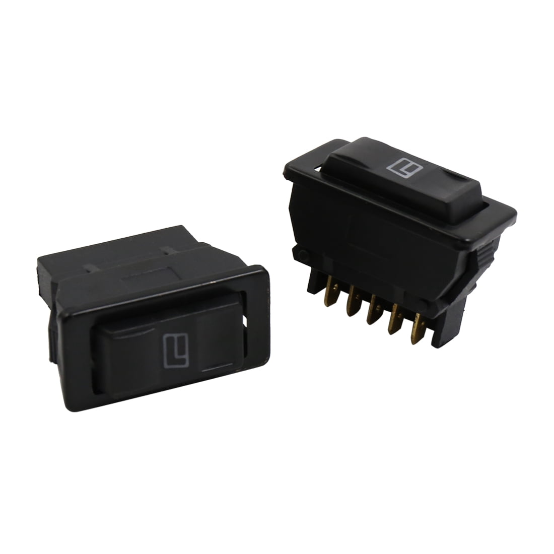 Unique Bargains Car Power Window Switch with Wiring Harness Socket 5 Pin 12V 4 in 1