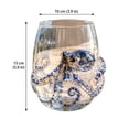 thumbnail image 4 of 3D Ocean Octopus Drinking Glass,Artisanal Handmade Blue Ringed Octopu Glassware,Coastal Home Decor Gift for Ocean Lovers(octopus), 4 of 9