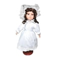 thumbnail image 4 of Muñeca de porcelana de pie, figura de niña, colección, regalo de cumpleaños, artesanía creativa Blanco puro, 4 of 9