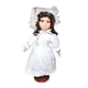 thumbnail image 4 of Figura de Niña de , Colección de Muñecas, Regalo de Cumpleaños Infantil, Bonita Decoración de Mesa Hecha a Mano de 40 Cm para Estantería de S Blanco puro, 4 of 10