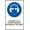 Warning Sign 4, variant on Hawaii Handicap Parking Sign - 8"x12", Reserved Placard Required $500 Fine, Metal Decor for Business