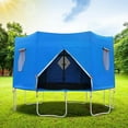 thumbnail image 6 of Trampoline Tent Cover, Waterproof Oxford Cloth for Trampoline Canopy, 96/120 Inch Trampoline Shade with Skylight and Mesh Windows for Outdoor Playground, 6 of 9
