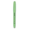thumbnail image 2 of Universal Pocket Clip Highlighter, Chisel Tip, Fluorescent Green Ink, Dozen -UNV08852, 2 of 2