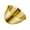 Gold, variant on Tizuqe Large Capacity Vegetable Serving Bowl Stainless Steel Bevel Lettuce Salad Bowl