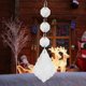 thumbnail image 4 of Adorno colgante de cristal transparente para árbol de Navidad, decoración del hogar para fiesta de boda (#01), 4 of 7