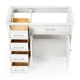 thumbnail image 6 of Ariel D043s-R-Bc Kensington 42" Single Free Standing Vanity Cabinet Only - White, 6 of 7