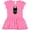 Raspberry with Polka Dots, variant on Inktastic Doberman Dog Gift Idea Girls Baby Dress