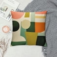 thumbnail image 2 of Nawypu  Boho Spring Throw Pillow Covers Colorful Geometric Cushion Covers,Modern Home Decoration Pillow Cases,Rainbow Square Cushion Cases, 2 of 5