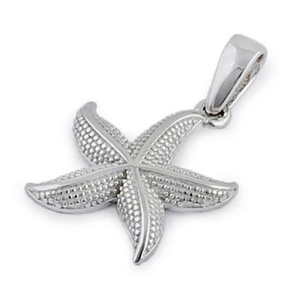 Starfish 925 Sterling Silver Mother's Day Gift Pendant Jewelry