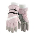 thumbnail image 2 of Kilaqueen Winter Gloves for Boys Girls Fashion Waterproof Snowboarding Gloves Cold Weather Windproof for Skiing and Running Youth now Gloves, 2 of 3