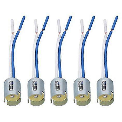 1156 Bulb Socket, Metal 1156 Bulb Socket, Rubber, 10 Pieces, 1156 Bulb Sockets, Led Turn Signal Light Holder with Harness 3.5 Inch Dc 12Vible