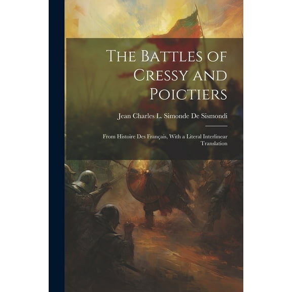 The Battles of Cressy and Poictiers : From Histoire Des Français, With a Literal Interlinear Translation (Paperback)