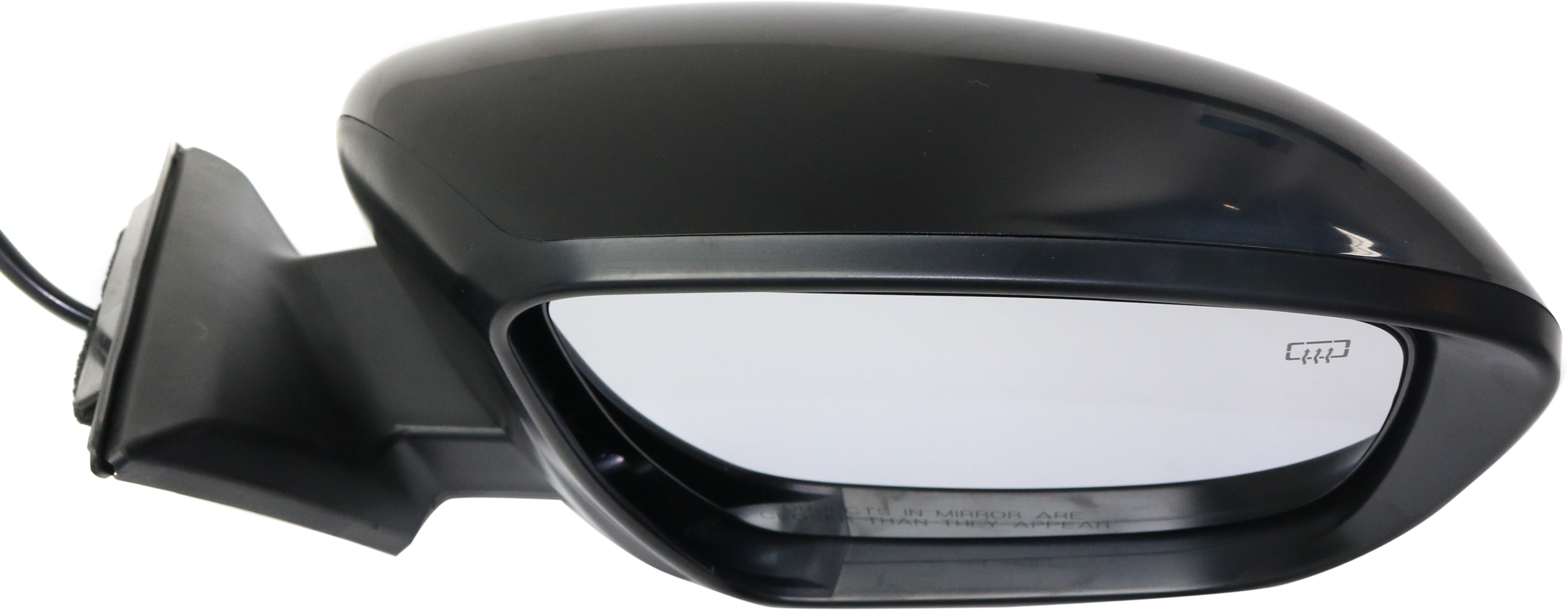 Mirror Compatible With 2017-2019 Nissan Rogue Right Passenger Side Heated In-housing Signal Light Paintable Kool-Vue