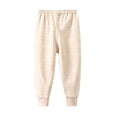 thumbnail image 3 of Loopsun Kids Boys Girls Leggings 0 to 8 Years Striped Elastic Fall Winter Home Casual Pants, 3 of 5