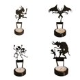 thumbnail image 1 of Candelabros de Sombra de Halloween, Candelabros Decorativos para Mesa, Velas de Té de Sombra de Halloween, Candelabros Decorativos, 1 of 5