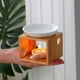 thumbnail image 5 of Tealight Candles Holder Melt Quemador de Aceite Esencial para Dormitorio Granja , blanco, 5 of 9