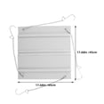 thumbnail image 4 of KAKOWELY air vent extender Adjustable AC Air Deflector For Central Air Conditioner Plastic Square Air Conditioner Baffle to Enhance Cooling And Heating Circulation, 4 of 5