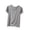 Gray, variant on Sleep Tops for Women Cute Print Soft Crew Neck Pajama Tops Casual Comfy Short Sleeve Lounge T-Shirt