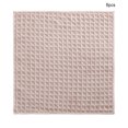 thumbnail image 2 of Moyic 8 Uds paños toalla trapo paño de limpieza patrón de gofres máquina absorbente de agua multiusos vajilla Kichen rosa Type2 NO2, 2 of 6