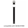 thumbnail image 3 of Sangle en Nylon Prête pour la Randonnée pour Smartwatch Design Robuste Tissage Respirant Ajustement Universel pour Aventures en Plein Air Compatible avec Smartwatch, 3 of 8