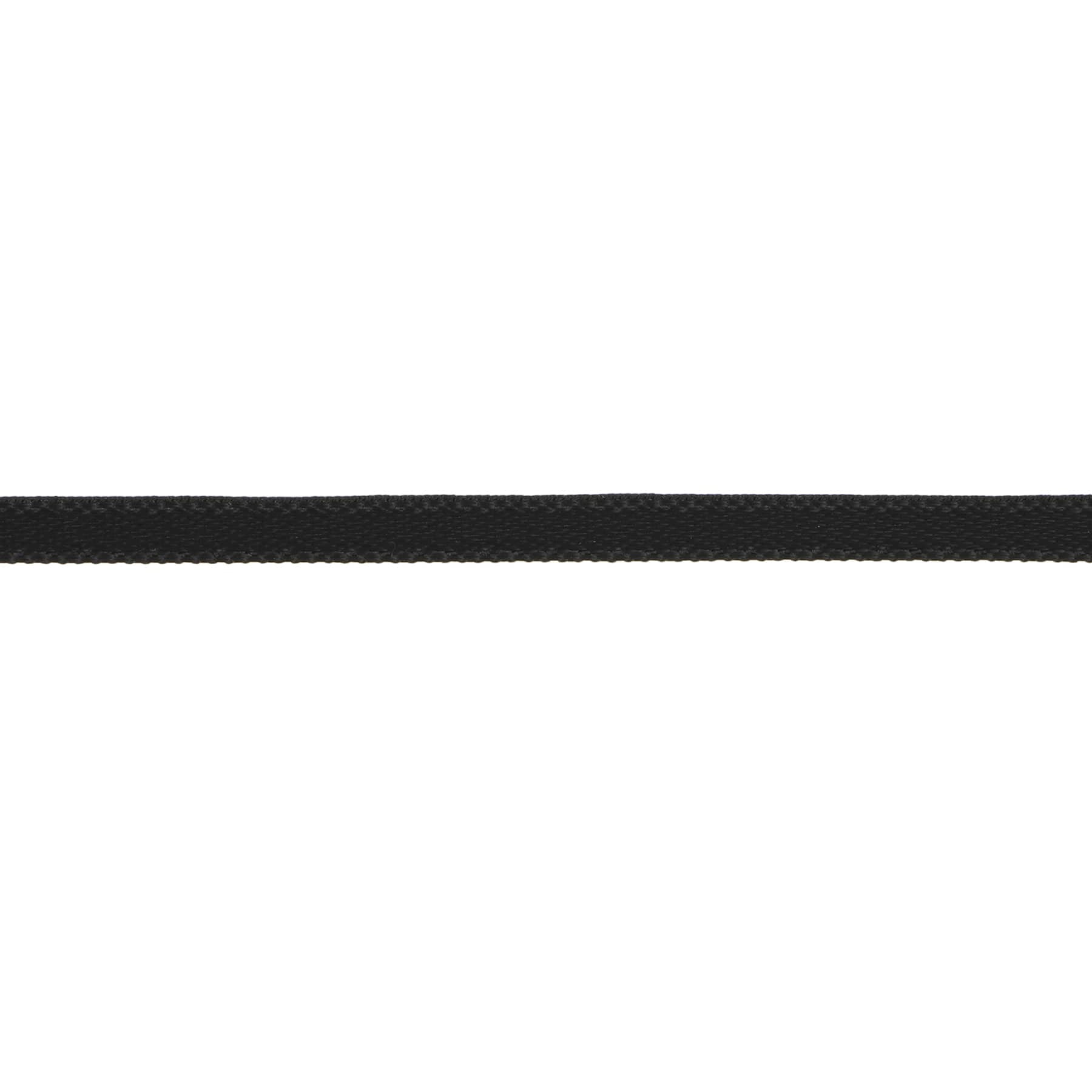 1/8" x 10yd. Black Satin Ribbon by Celebrate It – Non-Wired with Woven Edge - Polyester – Ideal for Gift Wrapping - Baskets & DIY Crafts - 24 Pack