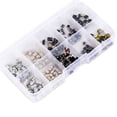 thumbnail image 4 of Lefu 250pcs 10 Types Tact Tactile Bouton Poussoir Micro Interrupteur Voiture Clé à Distance Microinterrupteur, 4 of 9