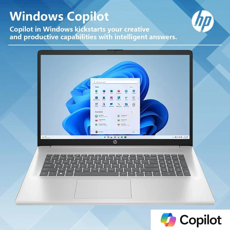 HP 17 inch Laptop Computer - 17.3