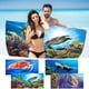 thumbnail image 1 of Xihbxyly Toalla de Playa de Microfibra, Superligera y Resistente a La Arena, de Secado Rápido, Compacta y Portátil, Ideal para Viajes y Natación, Multiusos, Tamaño 76 X 152 Cm., 1 of 7