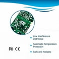 thumbnail image 5 of HQRP AC Adapter for Casio ADE95100 AD-E95100 ADE95100L AD-E95100L ADE95100LE AD-E95100LE Replacement Power Supply Cord + Euro Plug Adapter, 5 of 5