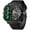 black, variant on Findtime Big Face Watch for Men Square Large Face Cool Mens Watches with Three Time Zone Countdown Alarm LED Stopwatch Unique Cool Wristwatch