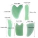 thumbnail image 3 of Guardurnaity Masajeador facial Gua Sha de textura de alta gama de 5 piezas para curvas faciales Masajeador facial Gua Sha facial Tratamientos faciales, 3 of 6