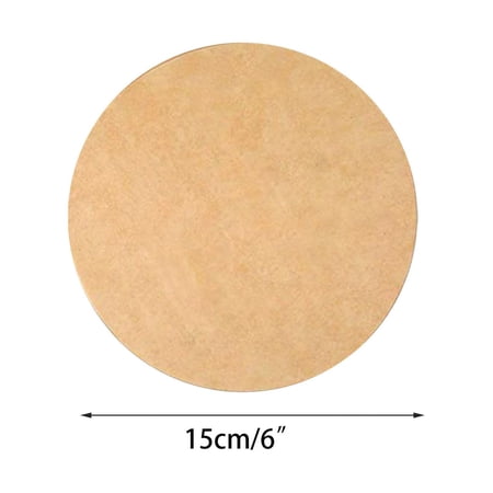 Bouanq Air Fryer Disposable Paper Liner 100pcs Non-stick Air Fryer Pad Paper Household Barbecue Paper Oven Baking Paper Steamer Paper Air Fryer Liners