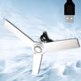 thumbnail image 4 of STRANDCHIC Indoor Ceiling Fan Blue Plastic Portable for Home Use 1Pcs, 4 of 7