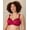 Digital Rose, variant on Full Coverage Balconette Bra, Moisture-Wicking Evening Blush 38DDD Women's