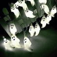 thumbnail image 4 of HLONK 20 LED Halloween String Lights  Battery Operated Ghost String Lights   Indoor Halloween Lights for Outdoor Party Porch Fireplace Halloween Decorations, 4 of 7