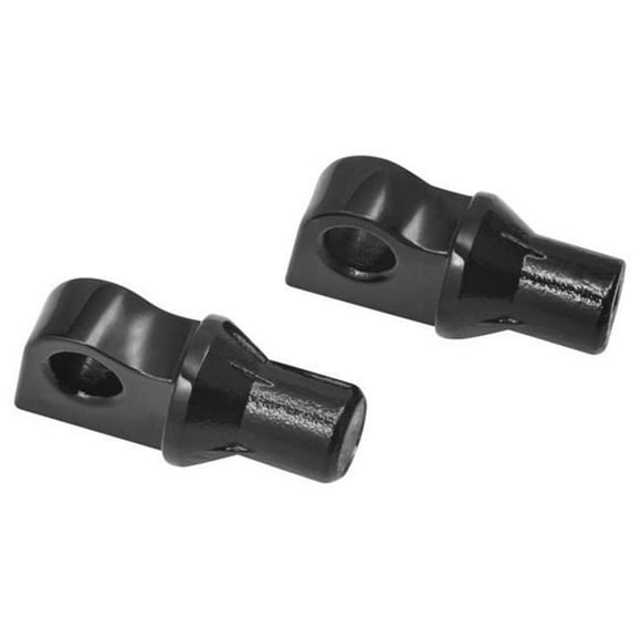 Kuryakyn 8890 Adaptateur de Chevilles Harley-Davidson avec Support Mâle, Noir