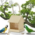 thumbnail image 5 of Pompotops Clearance Sales Bird Wooden Feeder Hanging Feeders Viewing Window For Garden Yard Decorati, 5 of 9
