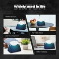 thumbnail image 7 of Cauagu Blue and Teal Gradient for Large Tissue Box Cover Rectangular–Plus Size Rectangle Tissue Box Holder Long Tissue Holder for Bathroom/Car/Office Decor 7.9X4.9X4.9'', 7 of 7