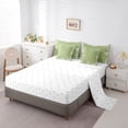 thumbnail image 5 of Feelyou Green Boho Damask Bedding Comforter Set 7pcs, Fashion Mandala Queen Bedding Sets, 5 of 8