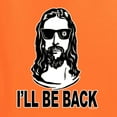 thumbnail image 5 of Wild Bobby Jesus: Ill Be Back Inspirational/Christian Men Graphic Tank Top, Orange, X-Large, 5 of 5
