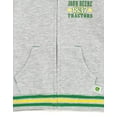 thumbnail image 5 of John Deere Tractor Fleece Zip Up Hoodie Toddler to Little Kid, 5 of 5