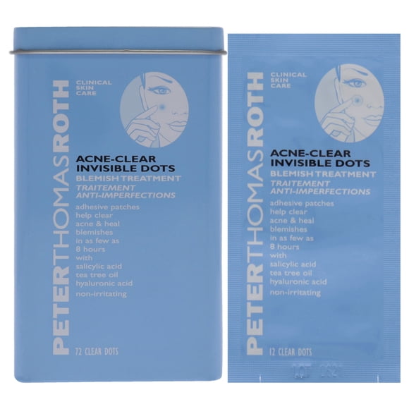 Acne-Clear Invisible Dots by Peter Thomas Roth para Unisex - Tratamiento 72 Clear Dots Peter Thomas Roth Peter Thomas Roth