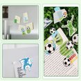 thumbnail image 2 of 10 piezas de marcadores magnéticos, fútbol, fútbol infantil, regalos de fiesta, pequeños obsequios para niños, estudiantes, amigos, fanáticos del fútbol, amantes, páginas magnéticas,, 2 of 5