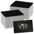 thumbnail image 1 of 300 Pieces Metal Engraving Blanks,Multipurpose Aluminum Sheet Aluminum Black DIY Business Card Blanks, 1 of 5