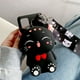 thumbnail image 1 of Funda con dibujo de gato en 3D para móvil, cartera bonita con cuerda para Samsung Galaxy A11, A13, A22, A31, A32, A33, A42, A51, A52, A53, A71, A82, A91 Fivean unisex, 1 of 2